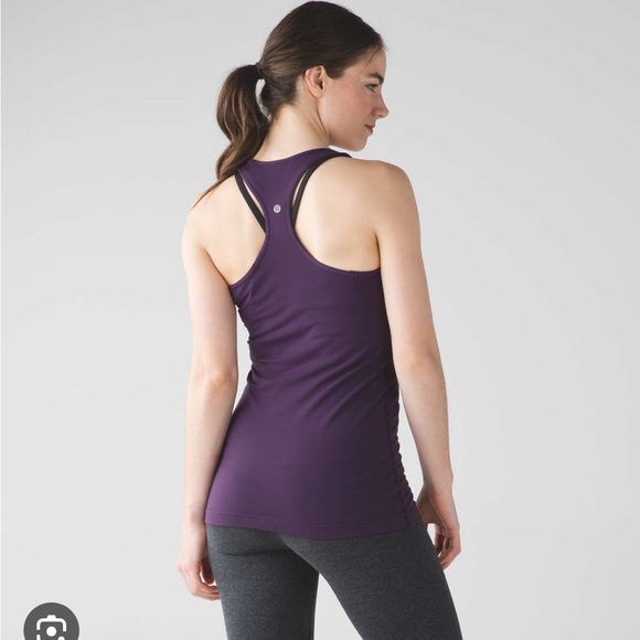 EUC Lululemon Cool Racerback tank - Picture 2 of 5